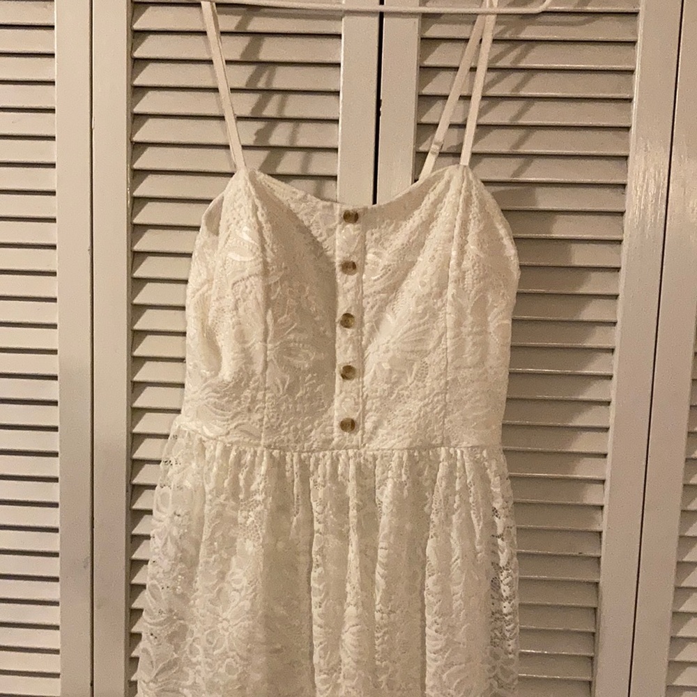 White Lace Mimi Dress Sz XXL, So Cute!